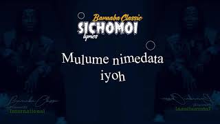 Barnaba - Sichomoi Lyrics Video