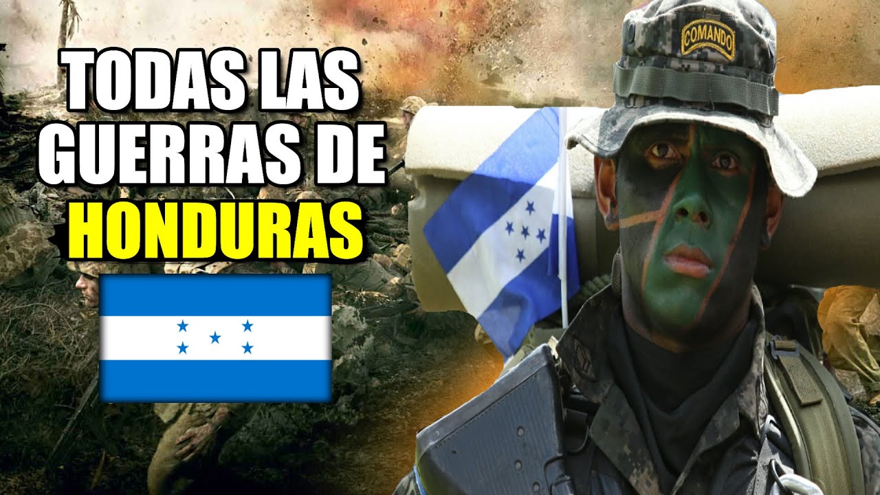 ¿Cuántas guerras a perdido Honduras