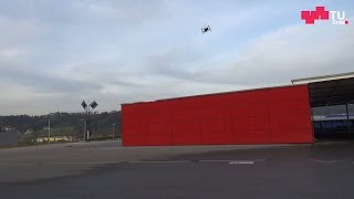 Autonomous package delivery flight demonstration - TU Graz