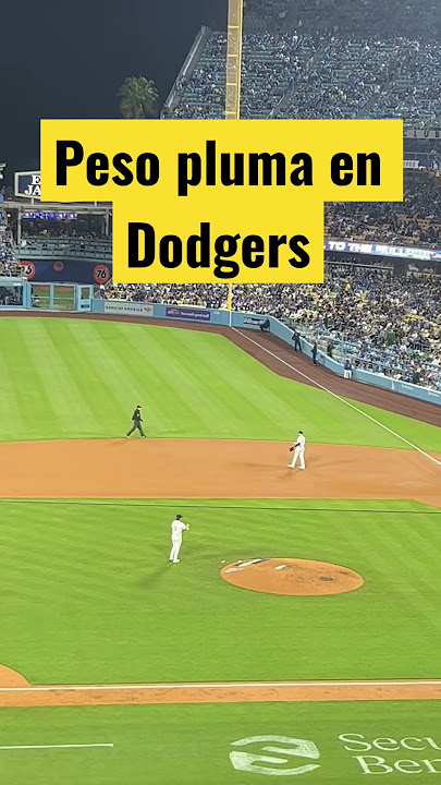 peso pluma dodgers