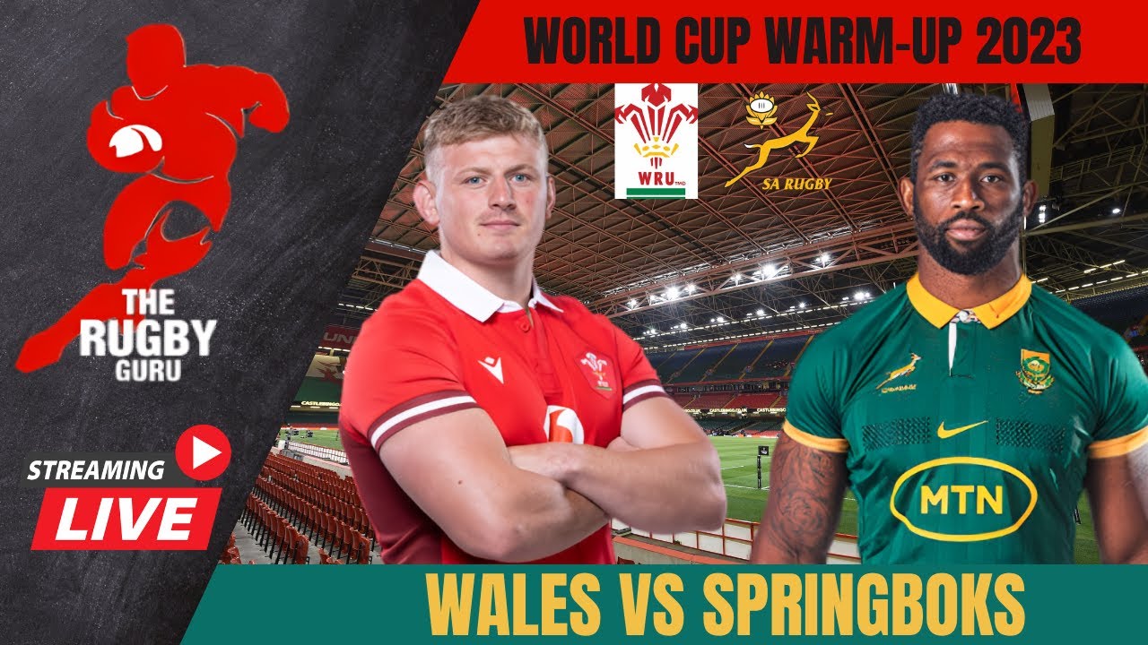 springboks wales live stream