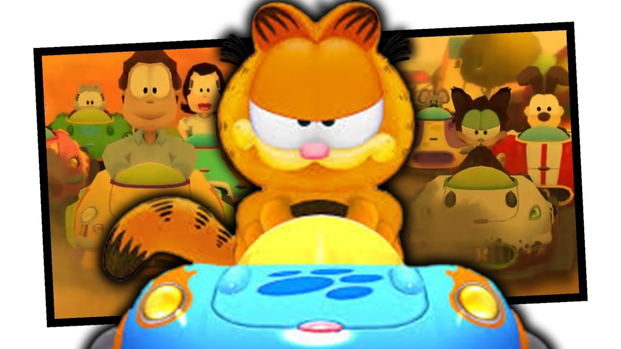 Garfield Kart gutes Spiel - Crap Racer
