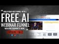 Brand new ai sales funnel builder released