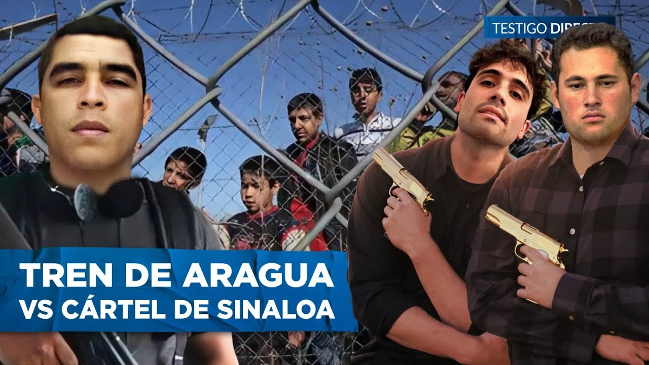 ¡⁣Tren de Aragua a Muerte contra el Cártel de Sinaloa! Guerra por La Frontera de Estados Unidos