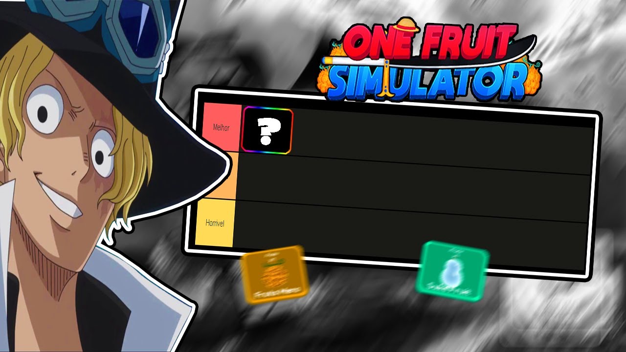 Create a Melhor Fruta dos Games de One Piece (Roblox) Tier List - TierMaker