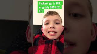 Packers play 8:30 am CDT 9:30 EST