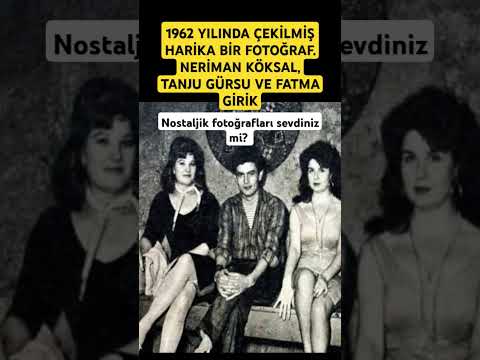 1962 YILINDA ÇEKİLMİŞ