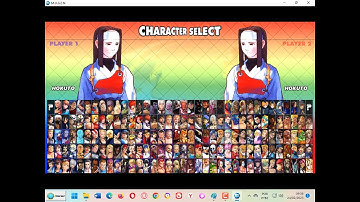 Hokuto from Street Fighter EX In CVS Style Adapted for Capcom Vs SNK Evolution Kore