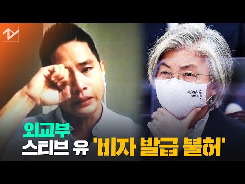 강경화 “스티브 유 <strong>비자발급</strong> 허용치 않겠다”
