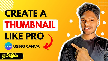 Canva Thumbnail Tutorial in Tamil 2023 UPDATED | #canvatutorial2023