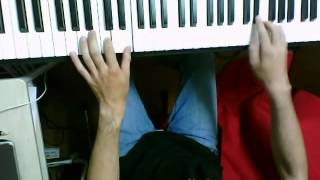 Jazz piano improvisation I want to be happy 20140804