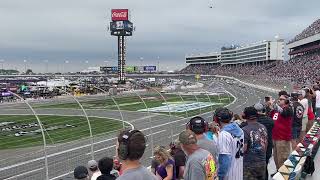 Green Flag! William Byron & Tyler Reddick Lead the Field on the Restart – Coca-Cola 600 at Charlotte