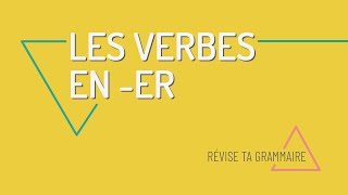 Les verbes en -er à une base | Vidéo de français pour les débutants