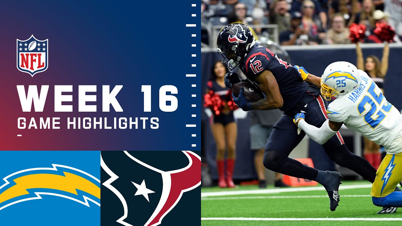 Chargers vs. Texans Week 16 Highlights