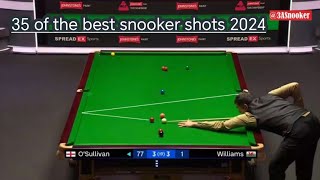 35 of the best snooker shots 2024