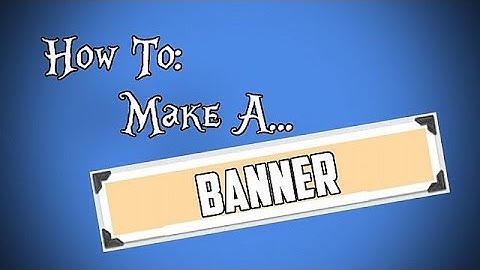 How To Make A YouTube Banner For Free In Under 5 Minutes!