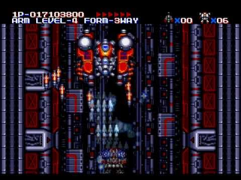 M.U.S.H.A. / Musha Aleste [Hard Mode] (Sega Mega Drive/Genesis) - Full Game