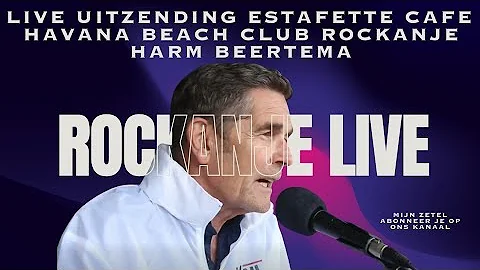 Mijn Zetel is live in Rockanje met Harm Beertema, Havana Beach Club , Estafette Café BVNL Belang 