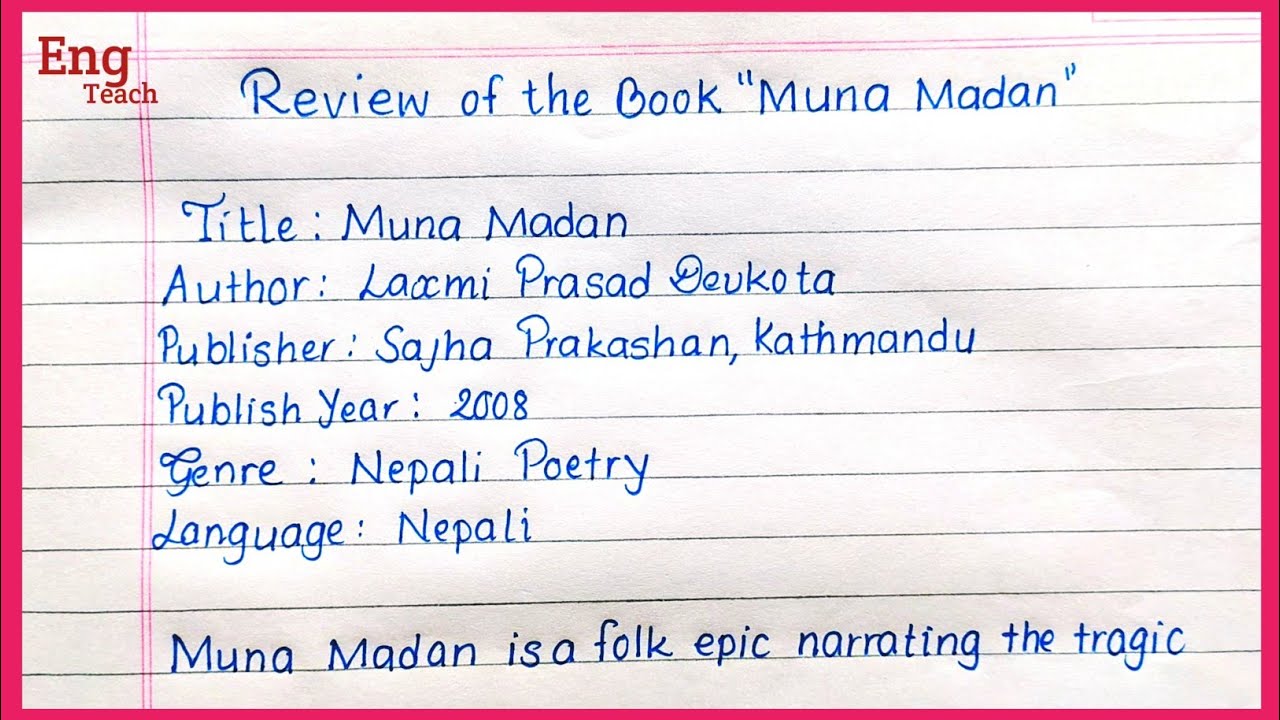 book review muna madan class 12