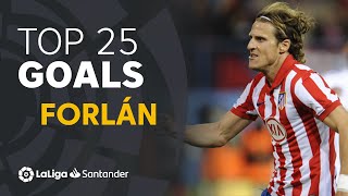 TOP 25 GOALS Diego Forlán in LaLiga Santander