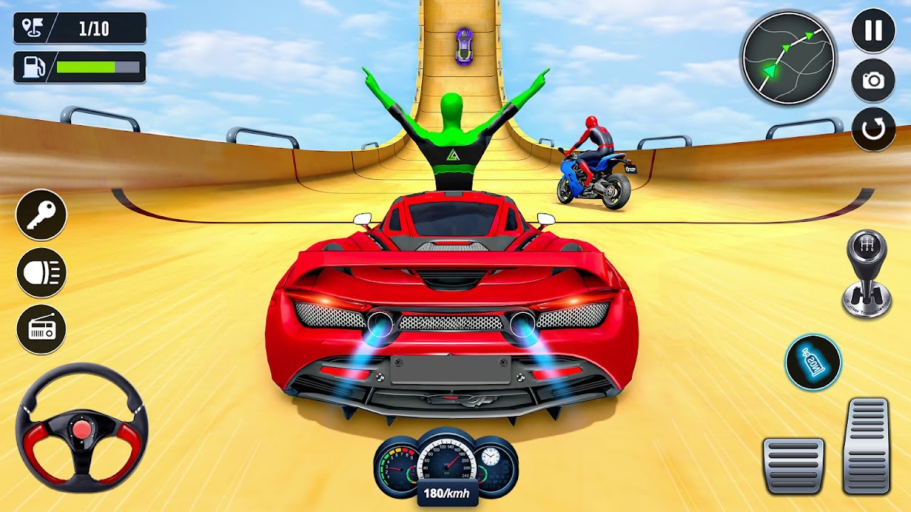 Impossible Car Stunt - Superhero Car Stunt Mega Ramps (Android/iOS)