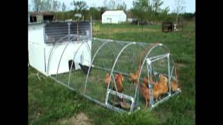 The Ultimate PVC Chicken Tractor Mobile Coop