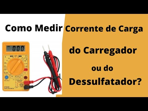 Vídeo: Como Medir A Corrente Do Carregador