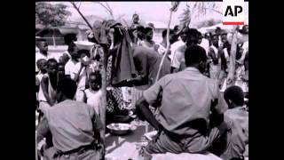 ANGOLESE REFUGEES - NO SOUND