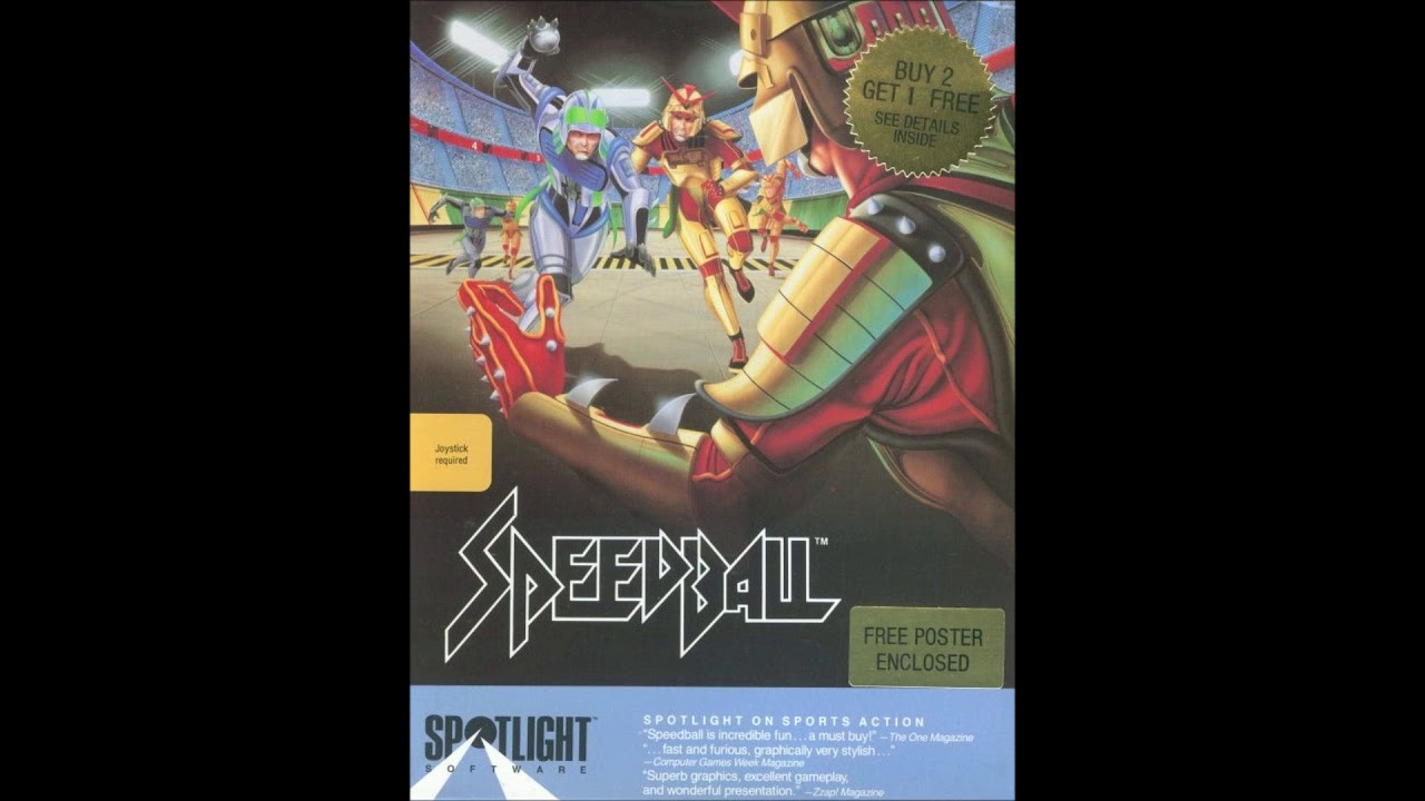 Speedball Sur Commodore 64 – Cassette B17 – Très Bon état