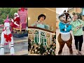 Walt Disney Studios &amp; The Disneyland Hotel at Christmas