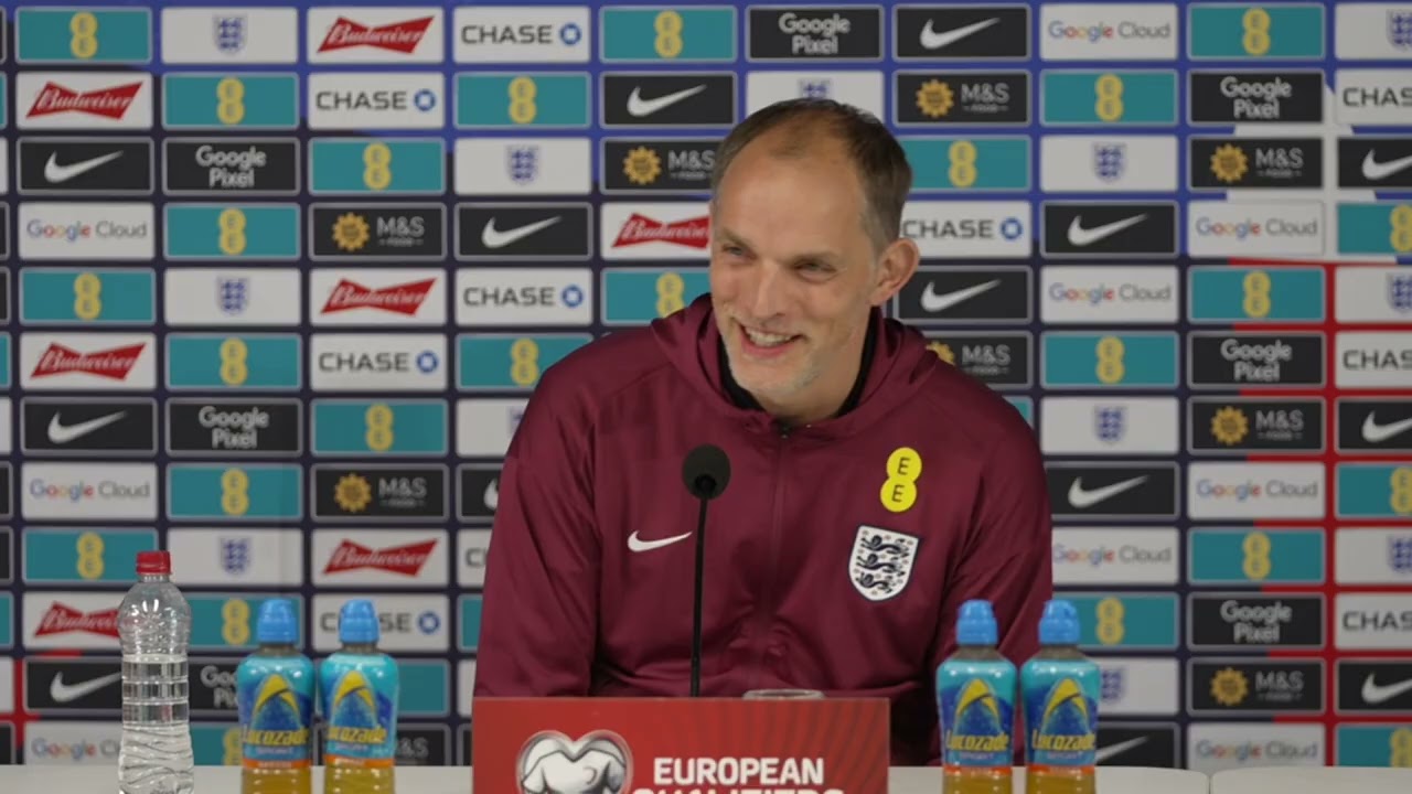 "KANE IS FIT TO PLAY, WATKINS HAS LEFT!" ENGLAND PRESS CONFERENCE: Thomas Tuchel: Latvia v England