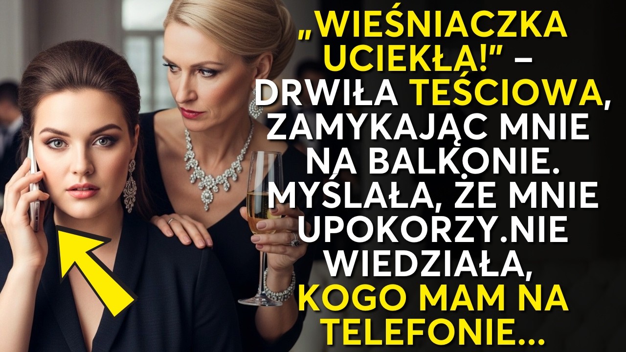 Bogata teściowa upokorzyła mnie przed elitą. Jeden telefon zmienił wszystko...
