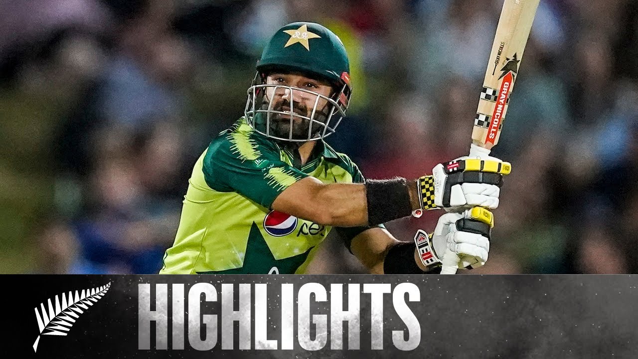 Download Mohammad Rizwan thrills for Pakistan | BLACKCAPS v Pakistan | PSO Carient T20I 3 | McLean Park