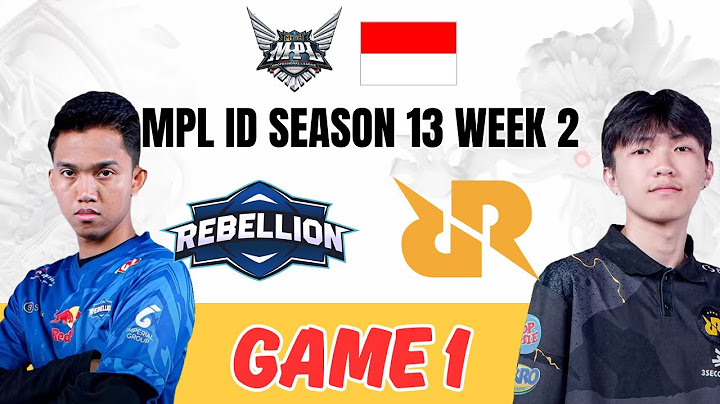 REBELLION vs RRQ HOSHI GAME 1 MPL ID SEASON13 | RBL VS RRQ | WEEK 2 DAY 1