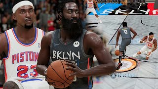 NBA 2K21 PS5 MyNBA - Kenji Ankles Broken! Abusing Contact Dunks!