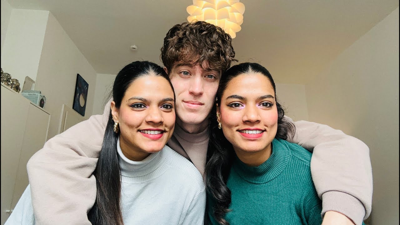 Surprised tycho with my twin sister