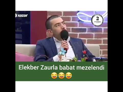 Elekber Yasamallı Zaur Kamalla mezelenir