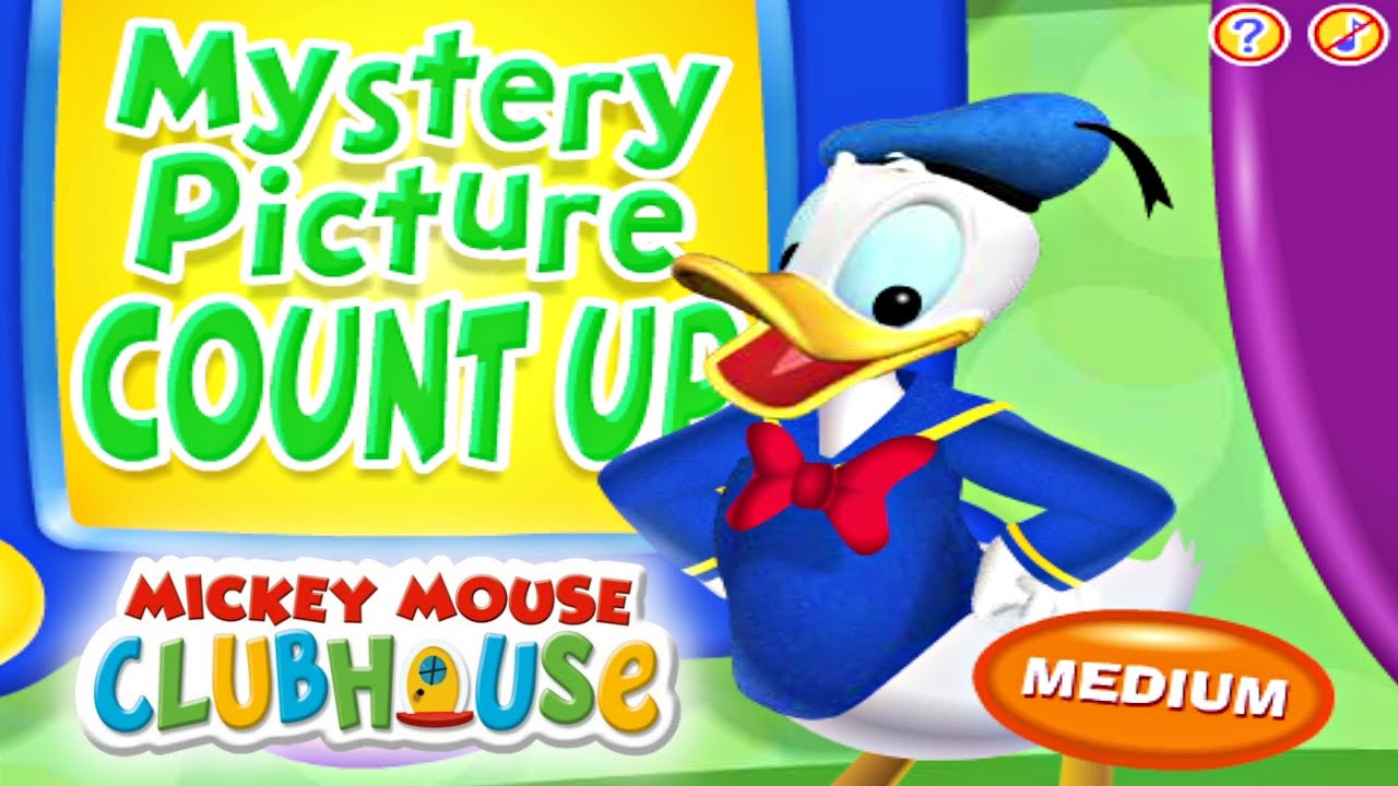 Mickey Mouse Clubhouse - Mystery Picture Count up / Learn to count ...