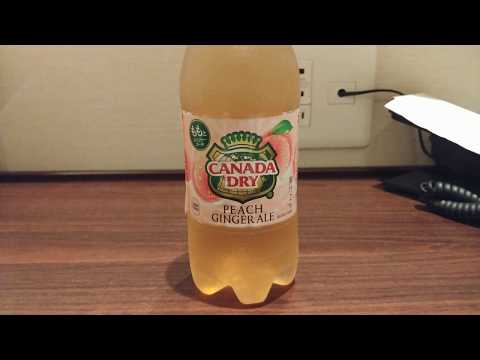 canada-dry-peach-ginger-ale-|-taste-test-&-review-|-osaka,-japan