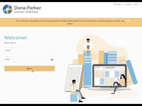 How to Sign-In to the Dana-Farber OverDrive Library- Spanish Version