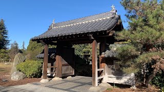 4K Virtual Walking Tour - Japanese Friendship Garden, San Jose California