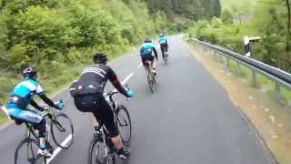 Struer Cykelklub på racercykel i Harzen
