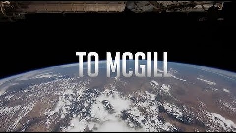 Welcome to McGill University