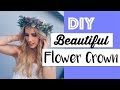 Gorgeous Flower Crown DIY