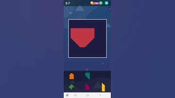 How To Solve Smart Puzzles Tangram Normal Level 2-7 Walk Through Solution Walkthrough Pixign