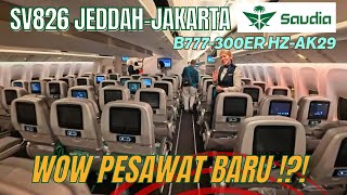 [ TRIP REPORT ] SV826 DIRECT FLIGHT JEDDAH-JAKARTA | Finally Trying the New SAUDIA B777-300ER Air...