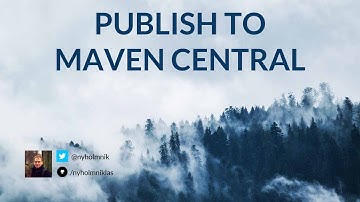 How to Publish a Java Library to Maven Central