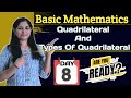 Day 8 – Quadrilaterals & Their Types |Properties of Quadrilaterals #vidyajoshi