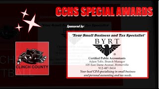 SPECIAL AWARDS - CCHS ATHLETIC BANQUET 2020