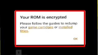 Fix Android Citra Error Your Rom is encrypted